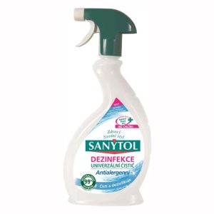 Sanytol dezinfekčný univerzálny čistič v spreji antialergénny 500ml